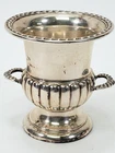 Antique Wallace Sterling Two Hand Ornate Toothpick Holder - No. 84