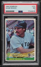 1984 Donruss Wade Boggs #151 PSA 7 HOF 0k3a