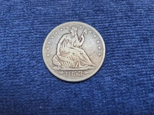 1853-P Seated Liberty Half Dollar — photo from another recent sale