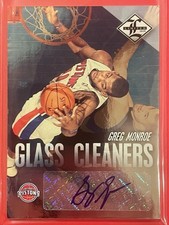 2012-13 Panini Limited Greg Monroe Glass Cleaners Auto /199 #11 Basketball