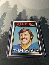 1974 Topps - Tom Mack #126 All Pro  -  FREE SHIPPING