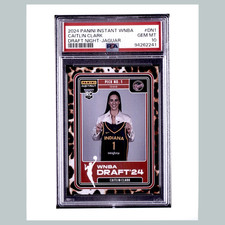 #0531 P-8X10 Caitlin Clark 2024 Panini Instant Draft Night Jaguar Glossy Photo