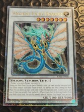 YuGiOh Ancient Fairy Dragon RA01-EN030 Quarter Century Secret Rare 1st Ed NM