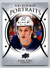 2018-19 Upper Deck UD Portraits #P60 Sami Niku (ref 185646)