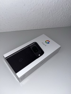 Google Pixel 8 - 128GB, Obsidian Black, NEU OVP & Versiegelt, ohne Simlock