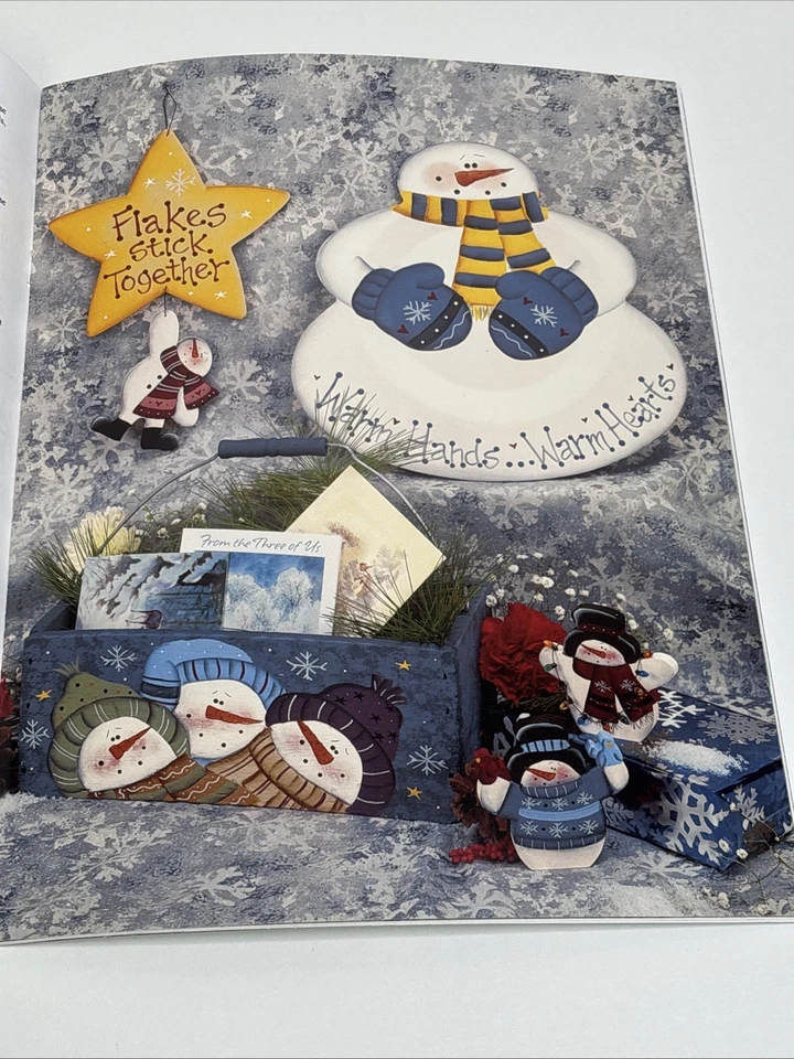 Folleto de patrón de pintura decorativa Believe Me Santa's Work Is Never Done Foto 4 de 4