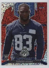 2022 Panini Mosaic Rookies Redemption Pack Red Sparkle Prizm Dareke Young s1i