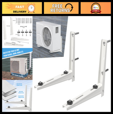 Mini Split Wall Mounting Bracket for 7000-15000 BTU AC Units, 330Lbs Support