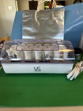 Vidal Sassoon Hot Hair Curlers VS321 Hairsetter Clips Tested And Works Clean