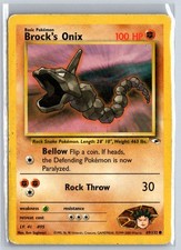BROCK'S ONIX 69/132 GYM HEROES 2000 on eBay