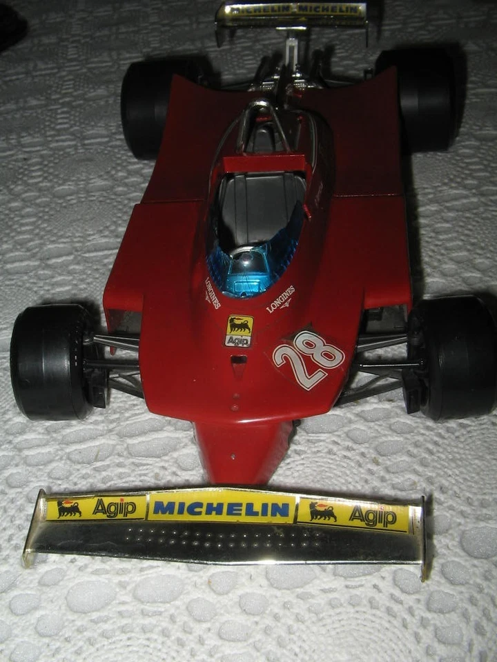 Burago Ferrari 312 T5 1:14 n. 28 Arnoux - Immagine 4 di 4
