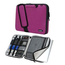 13-13.3 Inch Handle Laptop Briefcase Shoulder Bag Electronic 13-13,3 Rose