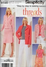 4146 SIMPLICITY MISSES/MISS PETITE SKIRT,PANTS MORE SZ 14-22