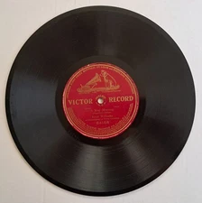 VICTOR Record 78 rpm 64158: A May Morning (Evan Williams) Red Label