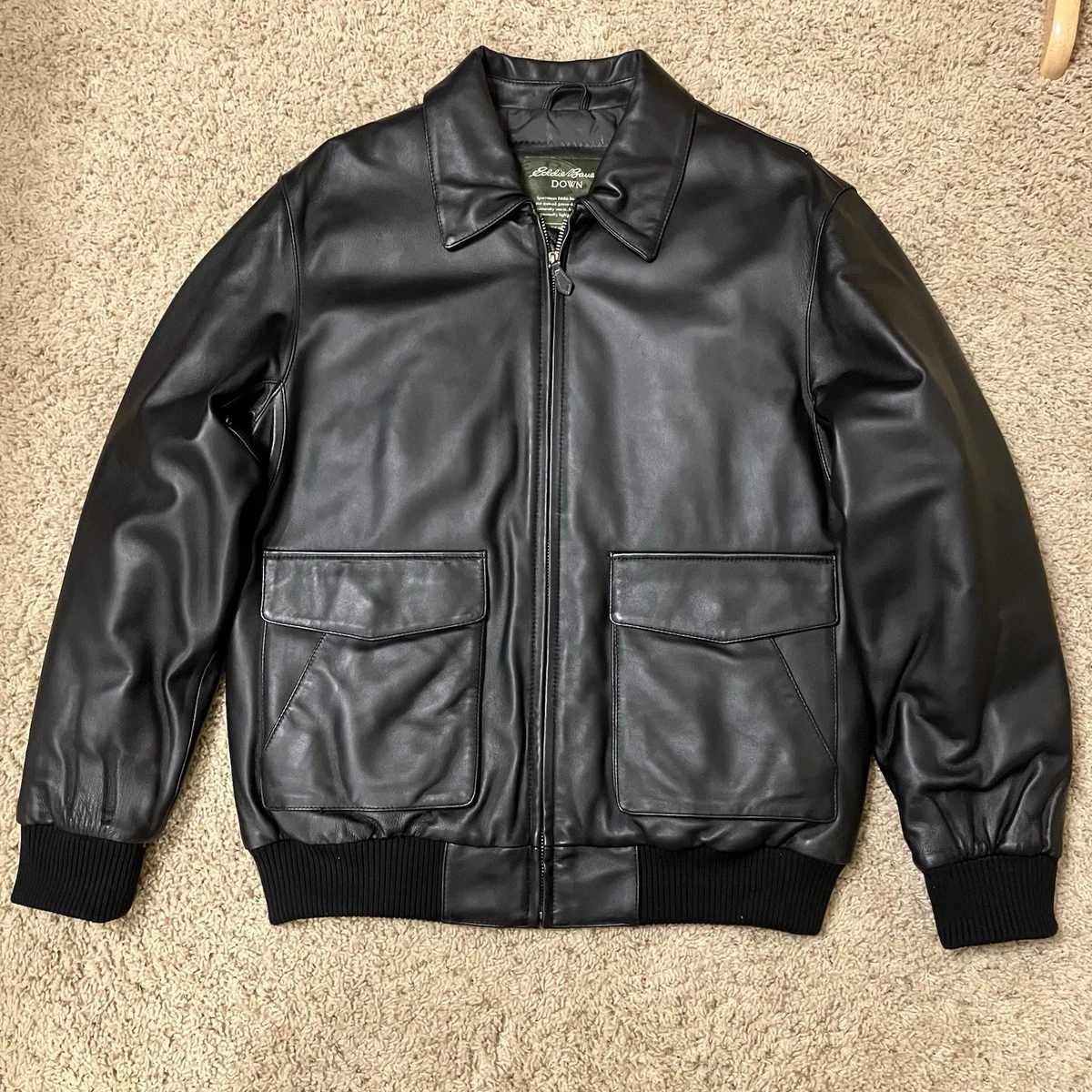 Eddie Bauer Leather Outer Shell Coats, Jackets & Vests for Men for