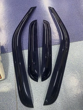 4Pc Fits for 99-06 Chevy Silverado GMC Sierra Extended Cab Acrylic Window Visors