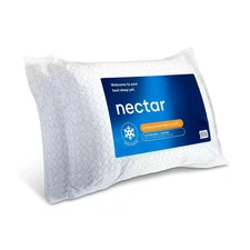 Nectar 2-Pack Cooling Down Alternative Microfiber Pillows, Standard/Queen Size