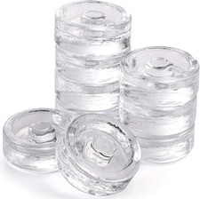 9 Pack Fermentation Glass Weights with Easy Grip Handle for Wide Mouth Mason Jar