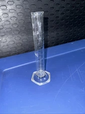 Fisher Brand Graduated Glass Cylinder USA 20 C-ml Glass Tube