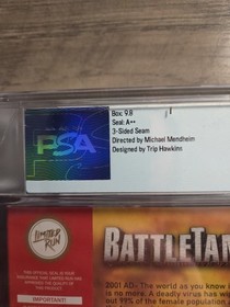 PSA Graded 9.8 A++ BattleTanx N64 Limited Run