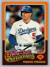 2024 Topps Heritage - New Age Performers Freddie Freeman #NAP-7