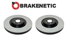 FRONT BRAKENETIC Drilled Brake Rotors GLE53 AMG 400mm BNP35194.CD