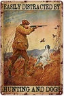 New ListingMetal Hunting Vintage Tin Sign Wall Decor Poster 8X12 Inch