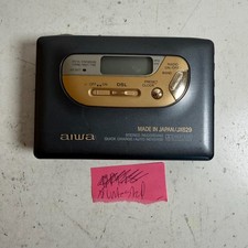 Vintage AIWA HS-JX629 Portable FM/AM Stereo Radio Cassette Player - Untested