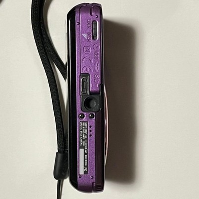 Sony Cyber-Shot DSC-WX70 Camera 16.2MP Purple Tested w/ Battery