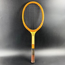 Vtg 1970s Wilson Jack Kramer Autograph Speed Flex Fibre Face Wood Tennis Racket