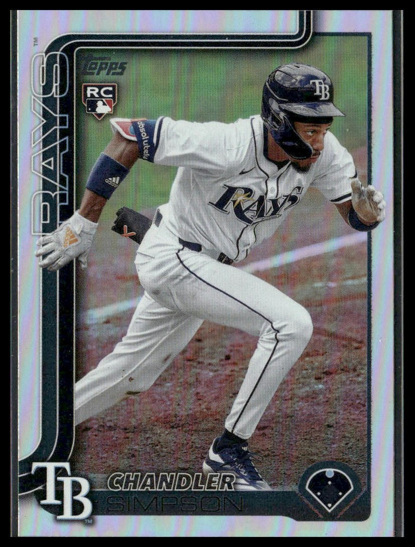 2025 Topps Update #US277 Chandler Simpson Rainbow Foil