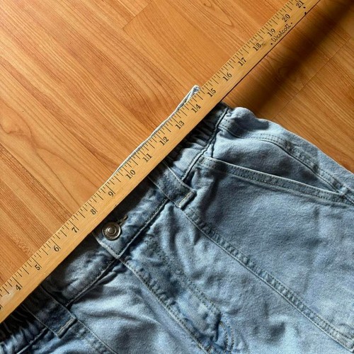 Vintage Y2K essential baggy wide legged denim cargo pants Size L! 30 relaxed!, Size L, $24.99 - Photo 5