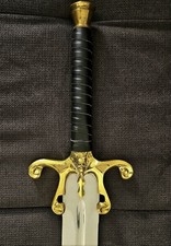 Handmade He-Man Power Sword Replica  1987 Movie Inspired      Carbon Steel Blade
