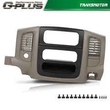 Fit For 2002-2005 Dodge Ram Dash Radio Bezel Climate Trim Panel Vents Storage Fit For 2002-2005 Dodge Ram Dash Radio Bezel Climate Trim Panel Vents Storage