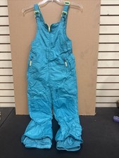 Champion Snow Bibs Youth Unisex Boys Girls Size L 10 12 Bib Reinforced Knee Tiel