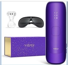 Vitaly Sapphire Ice-Cooling IPL Hair Removal for Fast Full-Body Results Sealed