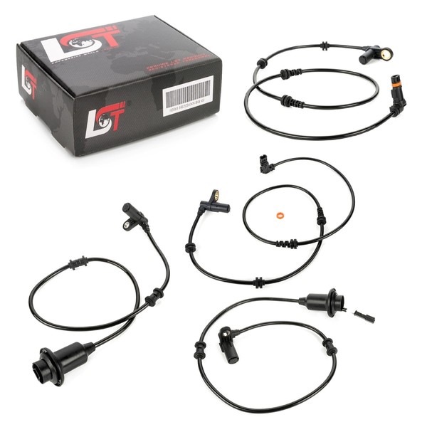 4X ABS Sensor Drehzahlmesser Vorne Hinten FüR MERCEDES-BENZ S-KLASSE W220 4Matic-image