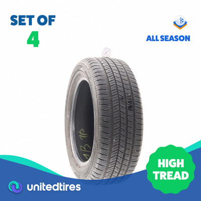 Set of (4) Used 215/55R16 Yokohama YK740 GTX 97H - 8.5-9.5/32