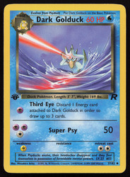Dark Golduck 37/82 Team Rocket 1st Edition Uncommon