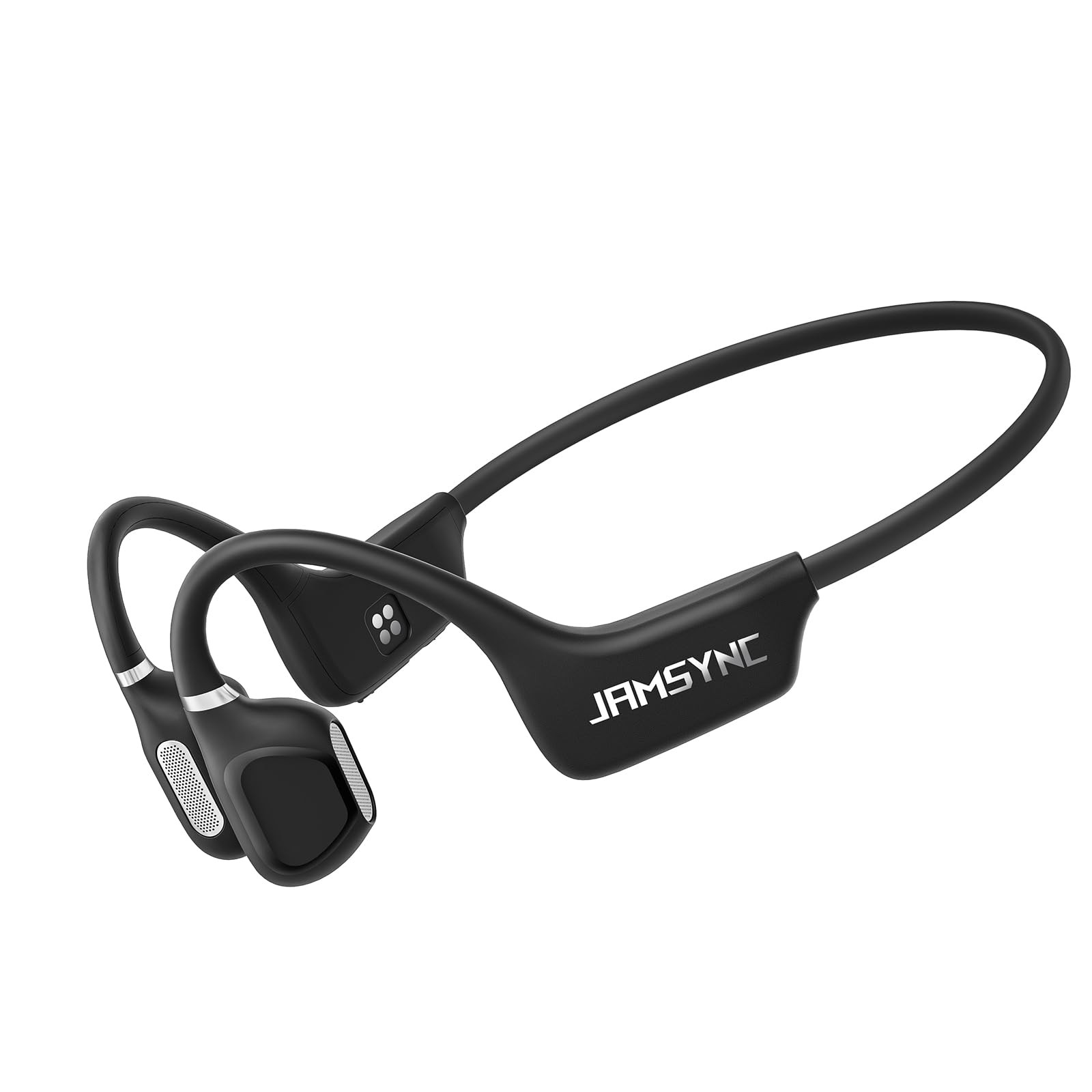 Open Ear Headphones, Running Headphones Bluetooth 5.4 with Built-in Mic, Blue...-image