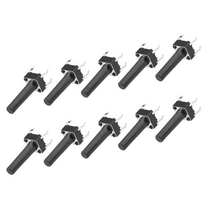 6x6x17mm Panel Micro PCB Momentary Tactile Tact Press Button Switch DIP 20PCS