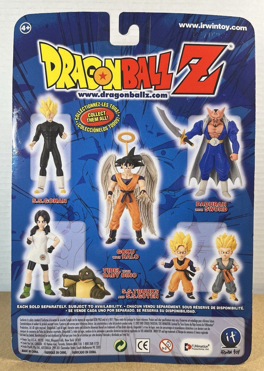 Dragonball Z Series 8 Action Figure Babidi Saga Goku With Halo for