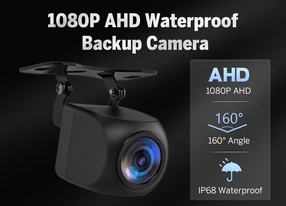 A0127 RearView Backup Reverse Camera Wide Angle Color AHD Waterproof 160°Parking - Image 2 of 4