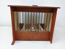 Vintage Coal Miners Canary Cage Bird Cage