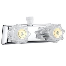 RV Shower Faucet, Camper Shower Faucet, RV Shower Replacement Valve Chrome