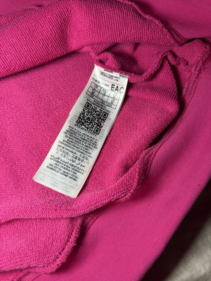 Guess x Pleasures Size Large Fuchsia Sweatshirt - Image 4 of 4