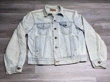 Vintage Levis Trucker Jacket Mens L Light Was...