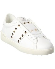 Valentino Rockstud Untitled Leather Sneaker Men's
