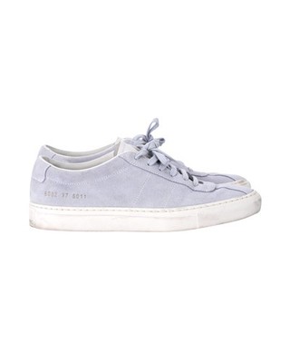 Common Projects Summer Edition Sneakers Aus Babyblauem Wildleder Weiblich