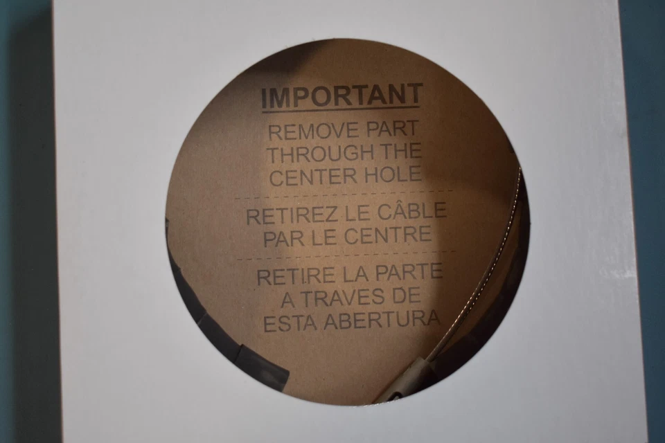 Cable de freno de estacionamiento trasero derecho Ford F150 2000-2005 Absco 51129 acero inoxidable Foto 3 de 4